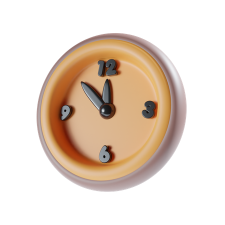 Clock  3D Icon