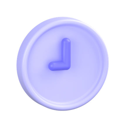 Clock  3D Icon