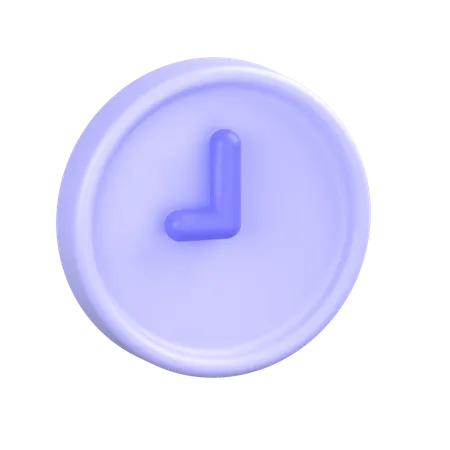 Clock  3D Icon