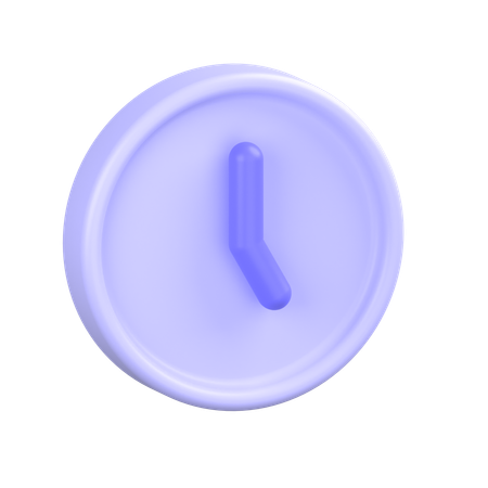 Clock  3D Icon