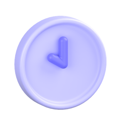 Clock  3D Icon