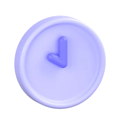 Clock  3D Icon