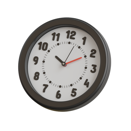 Clock  3D Icon