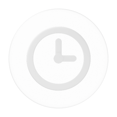 Clock  3D Icon