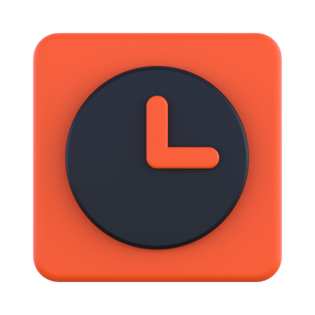 Clock  3D Icon