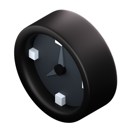 Clock  3D Icon