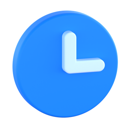 Clock  3D Icon