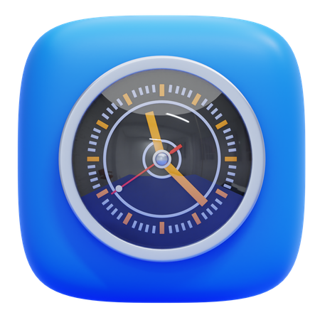 Clock  3D Icon