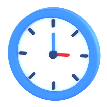 Clock  3D Icon
