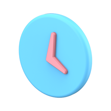 Clock  3D Icon