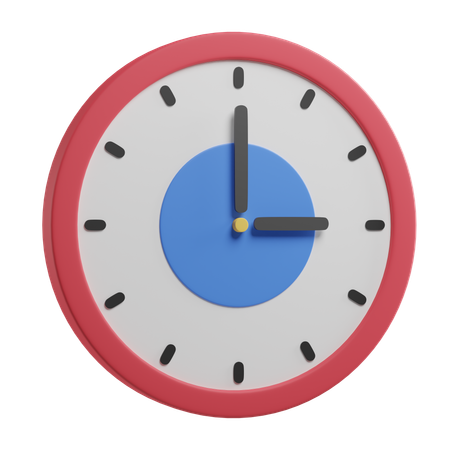 Clock  3D Icon