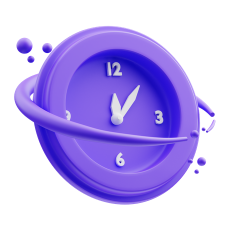Clock  3D Icon