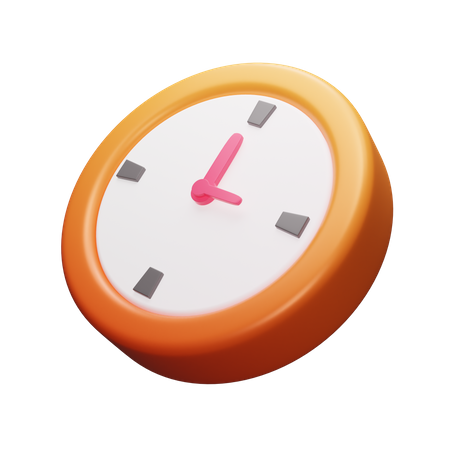 Clock  3D Icon