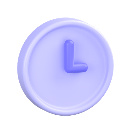 Clock  3D Icon