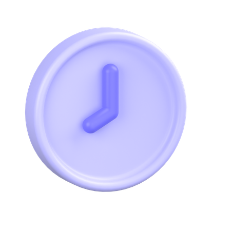 Clock  3D Icon