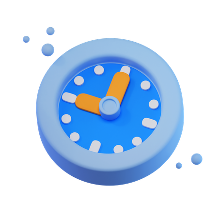 Clock  3D Icon