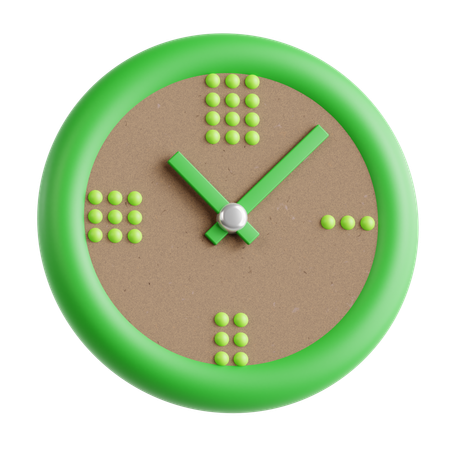 Clock  3D Icon