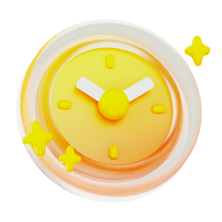 Clock  3D Icon