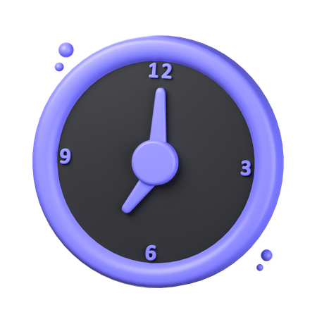 Clock  3D Icon