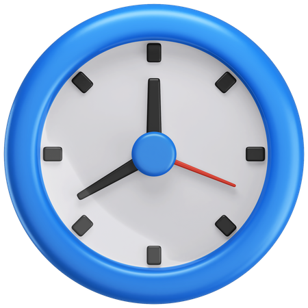 Clock  3D Icon