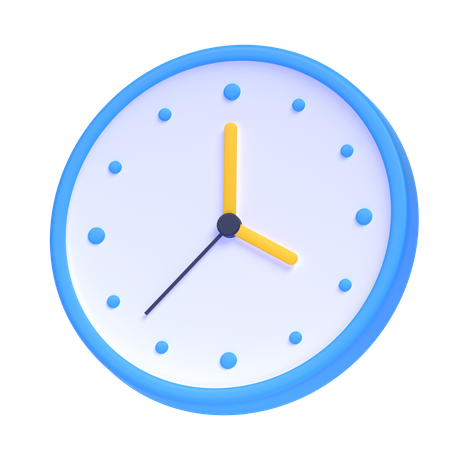 Clock  3D Icon