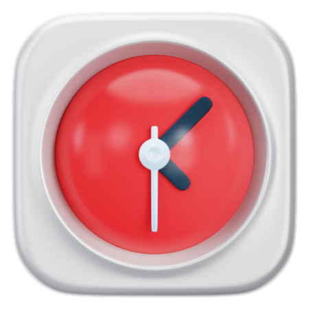 Clock  3D Icon