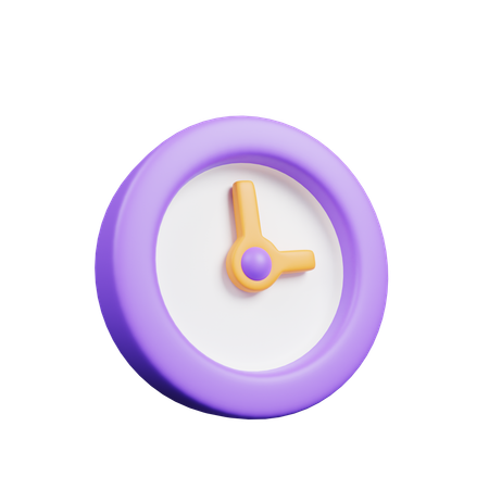 Clock  3D Icon
