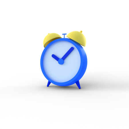 Clock  3D Illustration