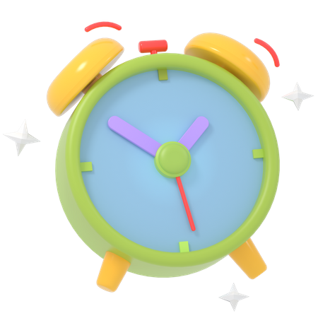 Clock  3D Illustration