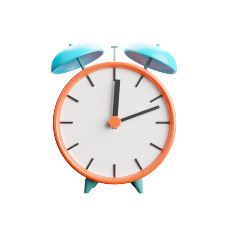 Clock  3D Illustration