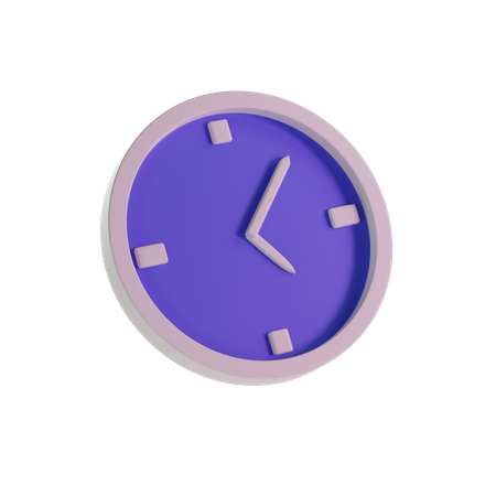 Clock  3D Illustration