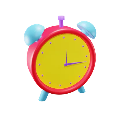 Clock  3D Illustration