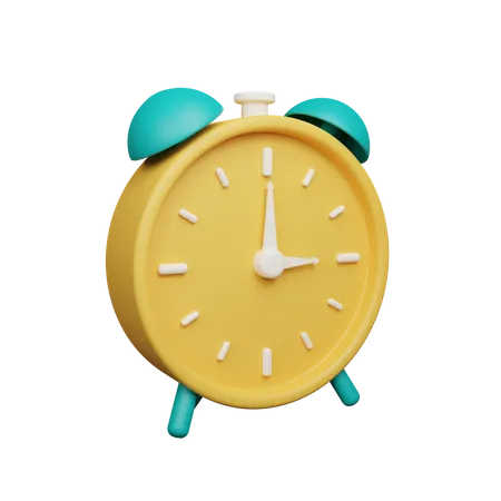 Clock  3D Illustration