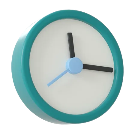 Clock  3D Illustration