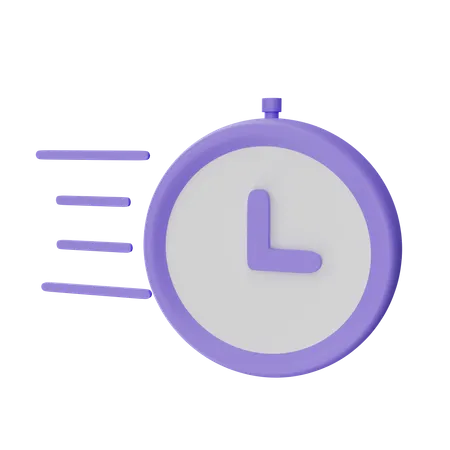 Clock  3D Illustration