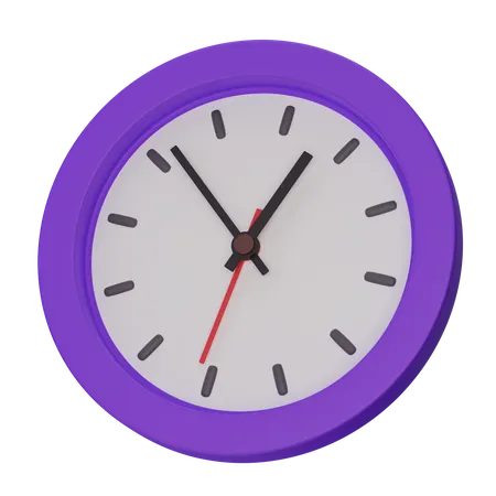 Clock  3D Illustration