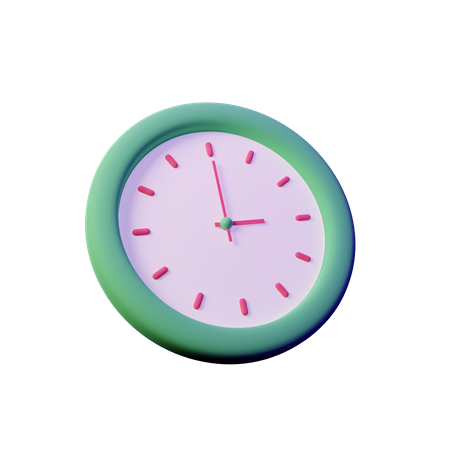 Clock  3D Illustration