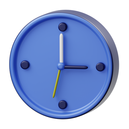 Clock  3D Illustration