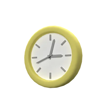 Clock 3D Icon
