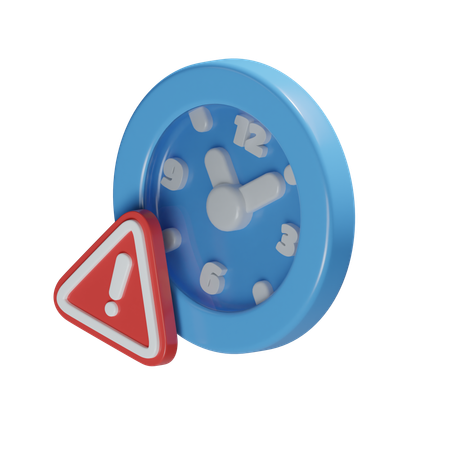 時計アラート  3D Icon
