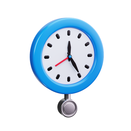 Clock Face  3D Icon