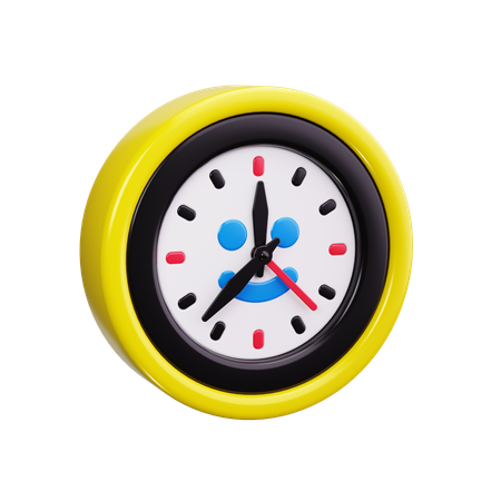 Clock Face  3D Icon