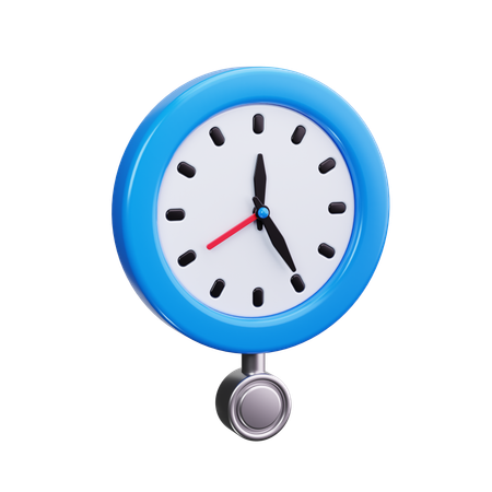 Clock Face  3D Icon