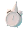 Clock with Party Hat