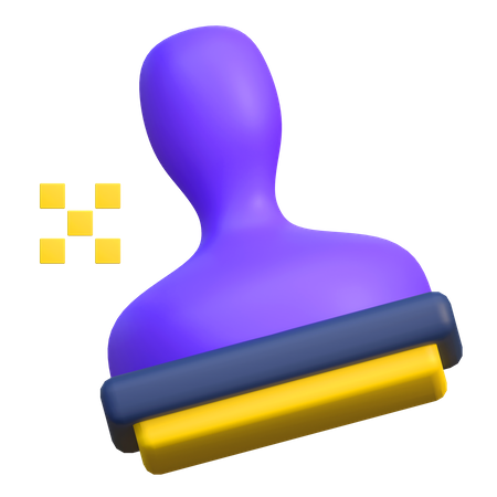 Clone Stamp  3D Icon
