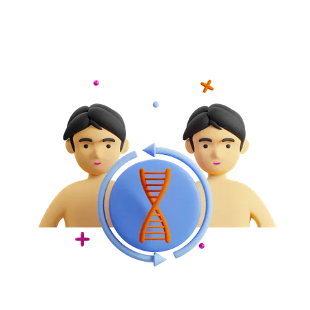 Cloning  3D Icon