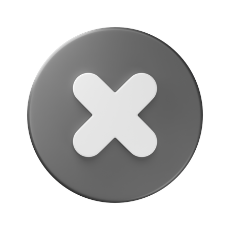 닫다  3D Icon