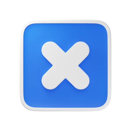 닫다  3D Icon
