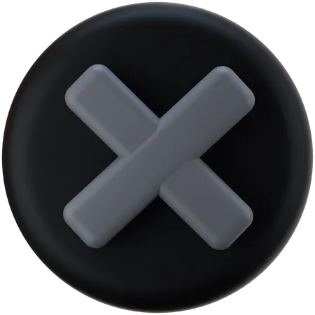 닫다  3D Icon