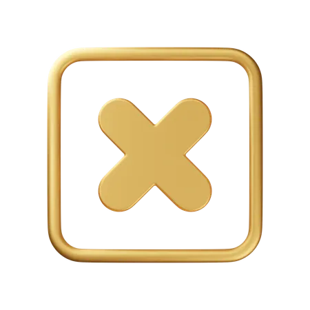 닫다  3D Icon